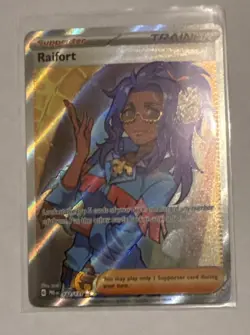 Raifort 142/131 - Prismatic Evolutions Full Art Ultra Rare Pokemon TCG Card NM - Image 1