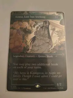 MTG English Azusa, Lost but Seeking NM Foil Secret Lair City Styles - Image 1