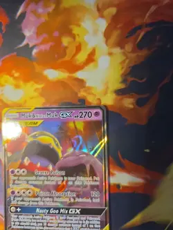Pokemon Muk and Alolan Muk GX Unbroken Bonds Card 61/214 - Image 4