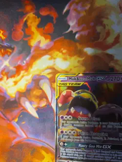 Pokemon Muk and Alolan Muk GX Unbroken Bonds Card 61/214 - Image 5
