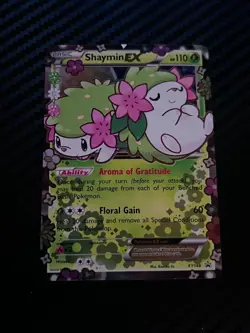 Shaymin EX XY148 XY Holo Pokemon Modern Card TCG - Image 2