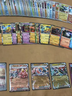 Pokemon Twilight Masquerade Bulk Card Lot Ex Holos Reverse Holo Ace Spec Commons - Image 3