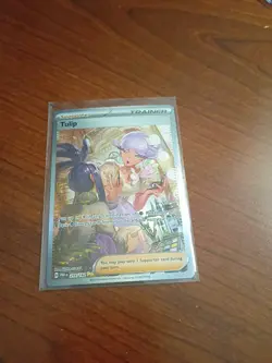 Pokemon TCG Tulip Card 259/182 Paradox Rift Sir Trainer NM Condition - Image 1