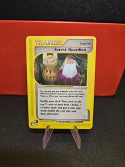 Pokemon Aquapolis Set Forest Guardian Trainer Card 123/147 NM-MT OC643 - Image 1