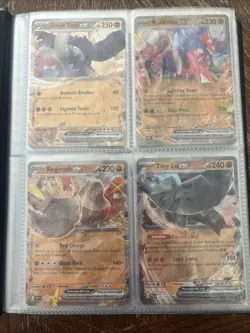 Pokemon Card Collection Lot - 56 Cards w/ Binder - Image 2