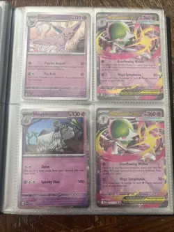 Pokemon Card Collection Lot - 56 Cards w/ Binder - Image 4