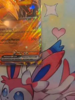 Charizard EX 006/165 Double Rare Pokemon TCG Card Mint - Image 4