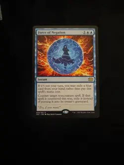 Force of Negation Double Masters 2022 Magic the Gathering Card - Image 1