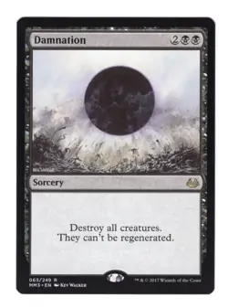 MTG Damnation, NM-Mint, English Modern Masters 2017 - Image 1