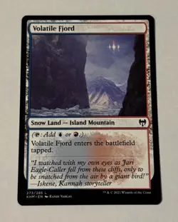 MTG Volatile Fjord - Kaldheim NM - Image 1