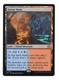 Steam Vents Rare MTG Lorwyn Eclipsed - Image 1