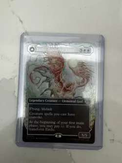 MtG Eirdu, Carrier of Dawn / Isilu M 0286 (Borderless) Lorwyn Eclipsed Foil NM - Image 1