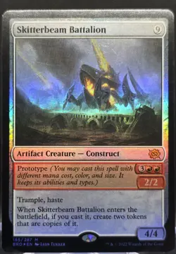 Skitterbeam Battalion #165 The Brothers' War Foil Mythic - Image 1