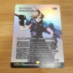 1x Cloud Strife - Najeela, the Blade-Blossom, Foil Showcase Final Fantasy MTG NM - Image 1