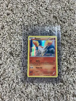 2016 POKEMON XY GENERATIONS PONYTA 14/83 TOYS R US STAMPED PROMO SEALED - Image 1