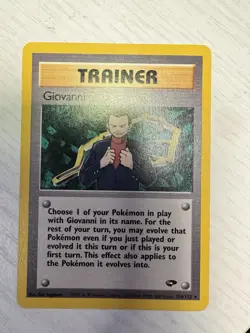 Giovanni #104/132 - Unlimited Rare - Pokemon TCG - Gym Challenge - MP - Image 1