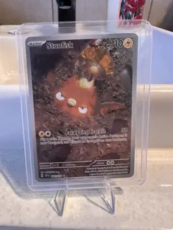 Stunfisk - 202/191 - Illustration Rare - Surging Sparks - Pokemon - NM/M - Image 1