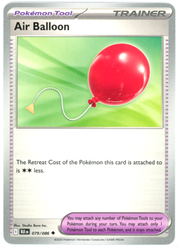 Air Balloon - 079/086 - Black Bolt - NM/M - Pokemon TCG - English - Image 1