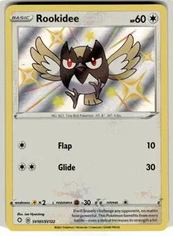 Rookidee SV101/SV122 Shining Fates: Shiny Vault Holo Pokemon TCG - NM - Image 1