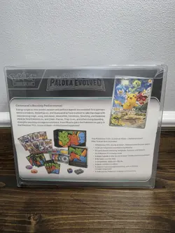 Paldea Evolved Elite Trainer Box ETB Sealed Scarlet Violet Pokemon TCG Brand New - Image 2