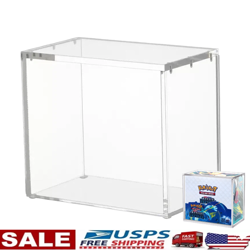 Premium Acrylic Display Magnetic Case Box For Pokemon Boxes US STOCK - Image 1