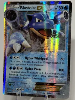 Pokemon TCG Blastoise EX 17/83 Holo Ultra Rare XY Generations 2016 [VLP] - Image 4
