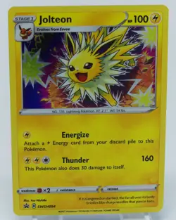 Pokemon Sword & Shield Black Star Promos #SWSH094 Jolteon - Image 3