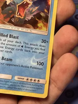 Pokemon Gyarados 30/181 Holo Rare Sun Moon Team Up TCG 2019 LP Foil Bleed - Image 3