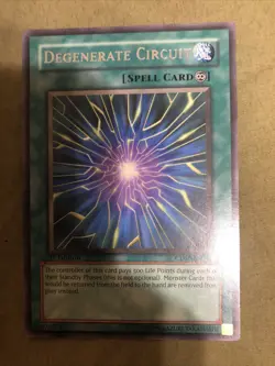 Yu-Gi-Oh! TCG Degenerate Circuit Cyberdark Impact CDIP-EN047 Unlimited Rare - Image 1