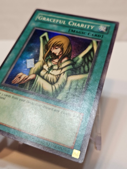 Graceful Charity SDP-040 Super Rare 1st Edition Yugioh 990 - Image 2