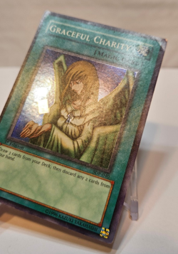 Graceful Charity SDP-040 Super Rare 1st Edition Yugioh 990 - Image 3