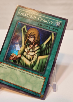 Graceful Charity SDP-040 Super Rare 1st Edition Yugioh 990 - Image 4