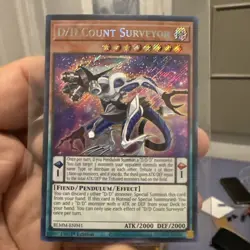 Yugioh D/D Count Surveyor BLMM-EN041 1st Edition Secret Rare - Image 2