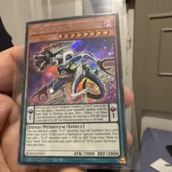 Yugioh D/D Count Surveyor BLMM-EN041 1st Edition Secret Rare - Image 3