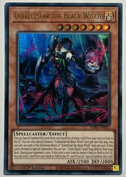 Diabellstar The Black Witch RA03-EN032 (NM) Ultra Rare 1st Edition YuGiOh! TCG - Image 1