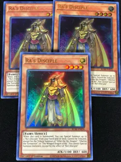 Yugioh Ra's Disciple BLAR-EN076 1st ULTRA x3 (NM) - Image 1