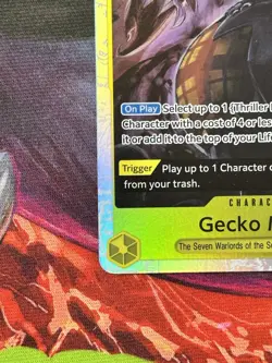 Gecko Moria OP14-104 SR THE AZURE SEA'S SEVEN ENGLISH OP14 - Image 5