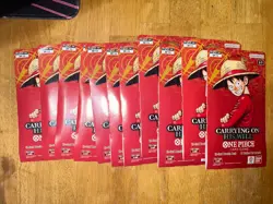 One Piece TCG: Carrying On His Will Sleeved Booster OP-13 English (LOT OF 11) - Image 1