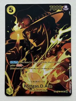 One Piece - Portgas D. Ace ST13-011 SP - OP12 Legacy of the Master - Image 1