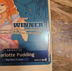 One Piece TCG Winner Pack 2025 Vol. 1 Charlotte Pudding OP06-047 NM - Image 5