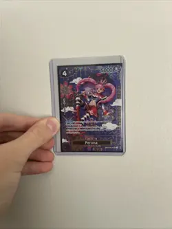 One Piece Perona OP06-093 Super Rare The Azure Sea’s Seven English - Image 1