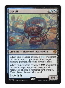 1x Deceit NM-Mint, English Lorwyn Eclipsed MTG Magic - Image 1