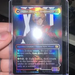 Joshua, Phoenix's Dominant (Borderless) (Surge Foil) Final Fantasy Foil - Image 1
