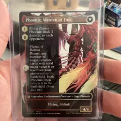 Joshua, Phoenix's Dominant (Borderless) (Surge Foil) Final Fantasy Foil - Image 3