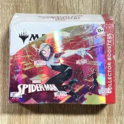 Magic: The Gathering Spider-Man Collector Booster Box Display 12 Packs MTG NEW - Image 1