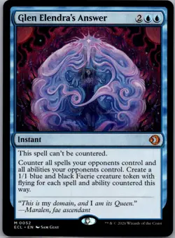 Glen Elendra's Answer (M) #52 Lorwyn Eclipsed MTG NM - Image 1