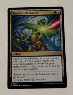 MTG Repulsive Mutation - Murders At Karlov Manor LP - Image 1