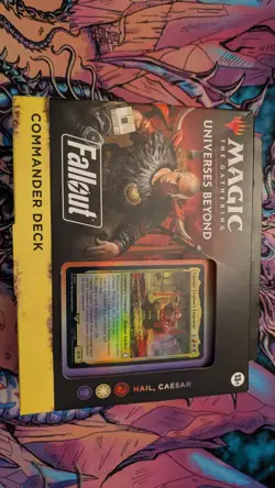 Magic The Gathering MTG Universes Beyond Fallout Commander Deck Hail Caesar - Image 1