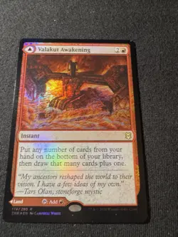 Valakut Awakening // Valakut Stoneforge - Foil ZNR NM MTG - Image 1