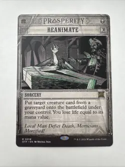 Reanimate Outlaws of Thunder Junction: Breaking News Regular - Image 1